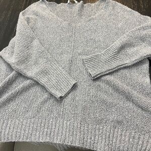 Grey oversized sweater